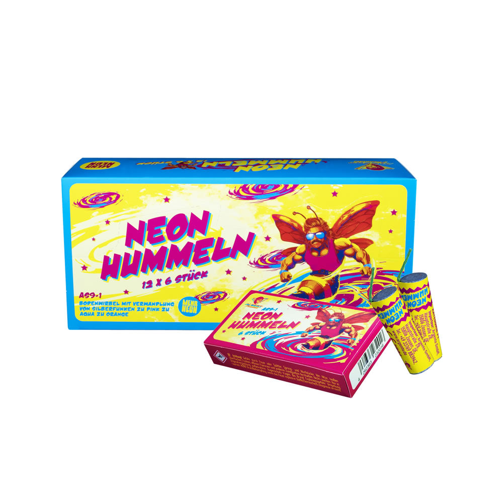 Albert Feuerwerk Neon Hummeln