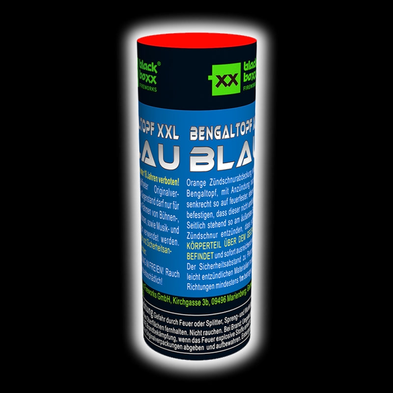 Blackboxx Bengaltopf XXL, blau