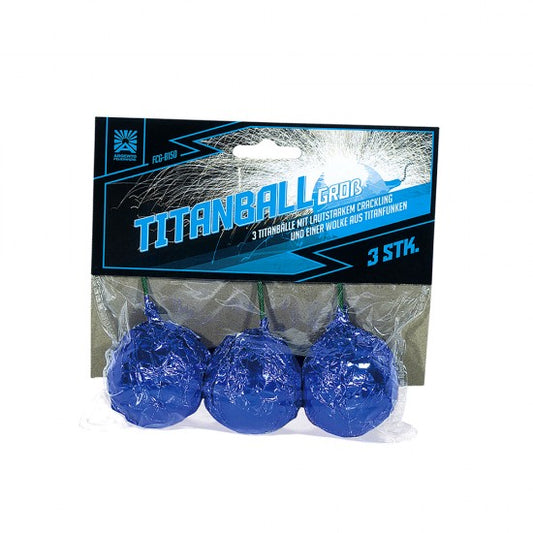 Argento Titan Cracklingball groß