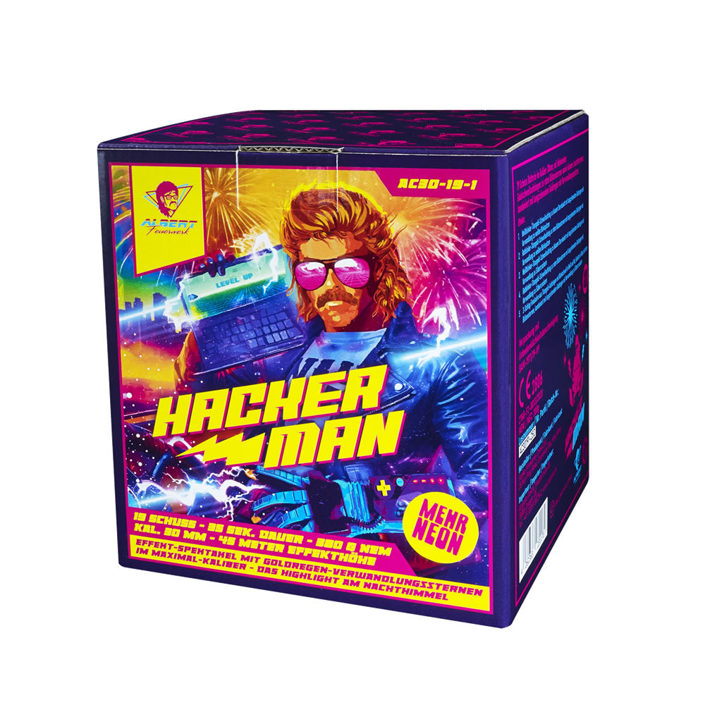 Albert Feuerwerk Hacker Man