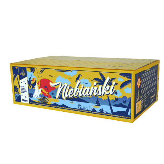 Iskra Line Niebianski