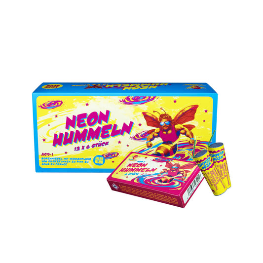 Albert Feuerwerk Neon Hummeln