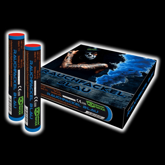 Blackboxx Rauchfackel Blau, 5er Pack