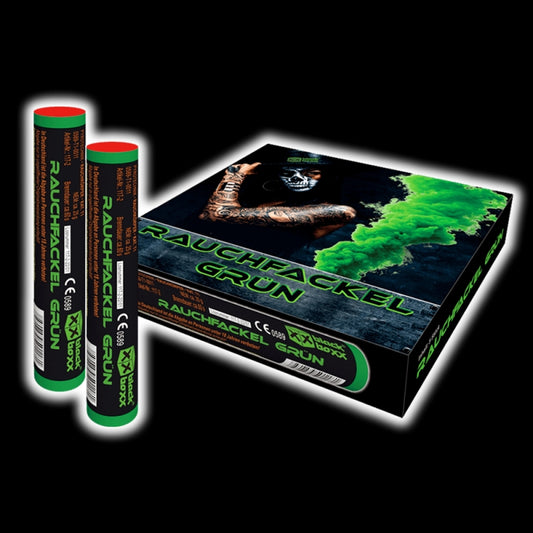 Blackboxx Rauchfackel Grün, 5er Pack