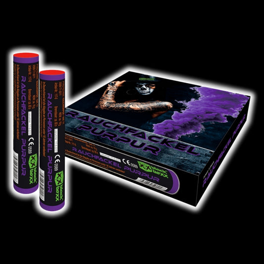 Blackboxx Rauchfackel Purpur, 5er Pack