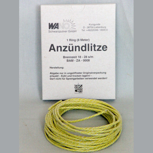 Anzündlitze gelb 18-23s/m, 8m